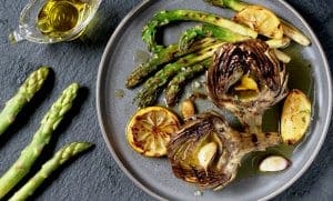 Grilled artichokes Grilled artichokes