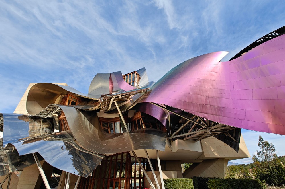 Frank Gehry Designed Marques de Riscal Hotel