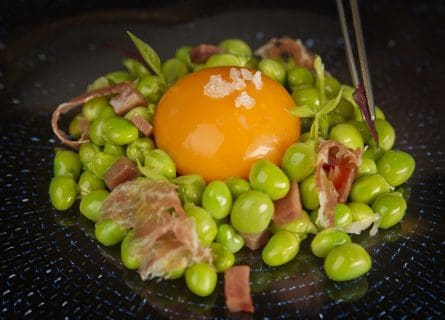 Guisantes a traditional dish with a creative twist at La Cocina de Ramon