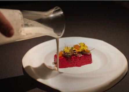 Contemporary cuisine of Restaurante Corral moreria