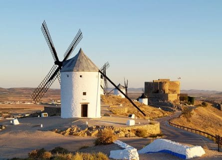 The Iconic Windmills of La Mancha