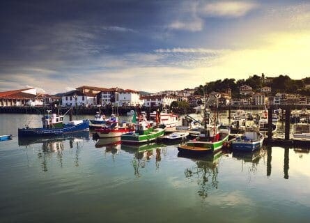 St. Jean de Luz harbor