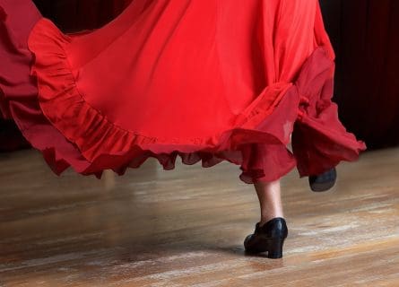 Passionate Flamenco dancers