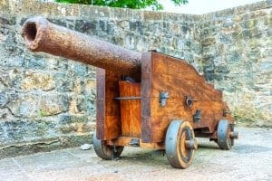 Old cannon, Pamplona Old cannon, Pamplona