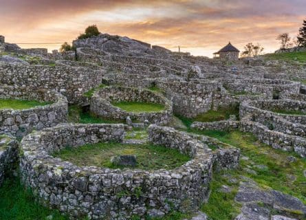 Celtic ruins, Castro de Santa Tecla