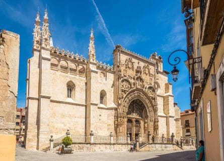 Santa Maria la Real church in Aranda de Duero