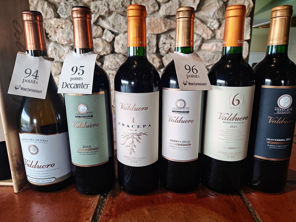 Valduero: Private tasting of the Bodega's top wines