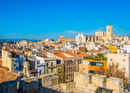 Tarragona, with Cathedral of Saint Mary in the Background