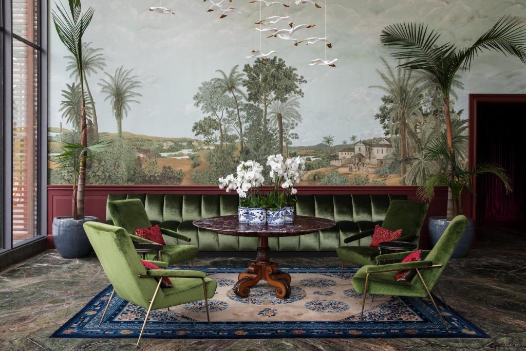 Hotel Montevideo: Leafy Pocitos luxury hotel with beach access and rooftop bar.